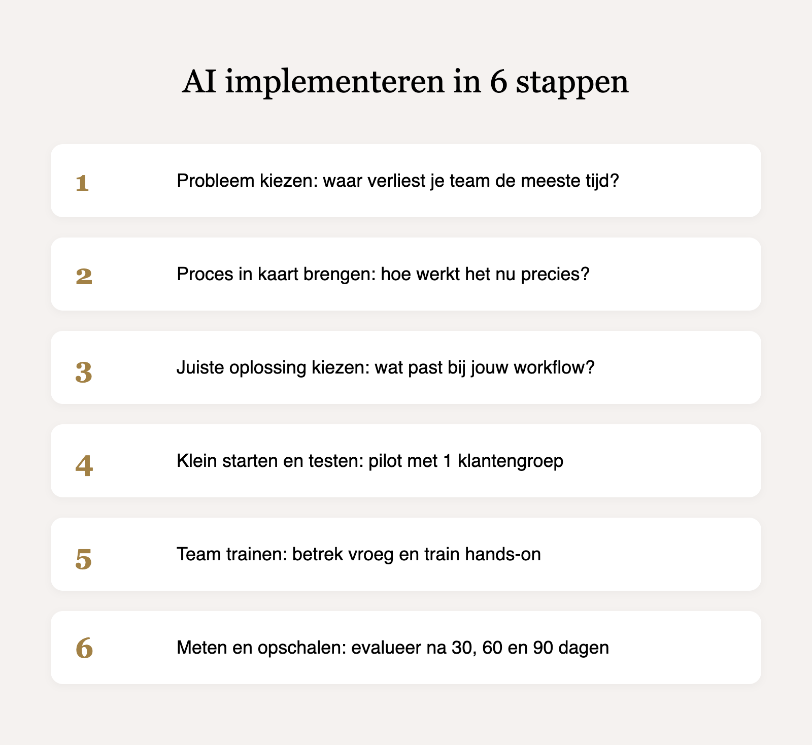 Waarom MKB-bedrijven vastlopen bij AI implementatie